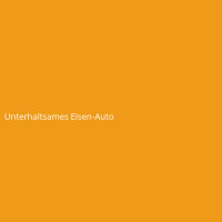 Unterhaltsames Eisen-Auto