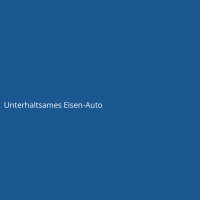 Unterhaltsames Eisen-Auto