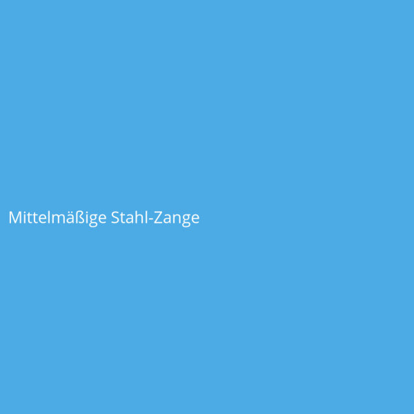 Mittelmäßige Stahl-Zange