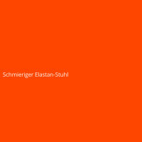 Schmieriger Elastan-Stuhl