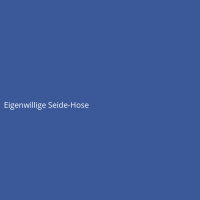 Eigenwillige Seide-Hose