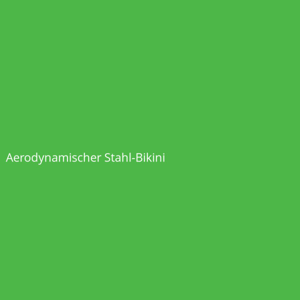 Aerodynamischer Stahl-Bikini