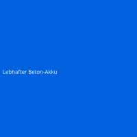 Lebhafter Beton-Akku