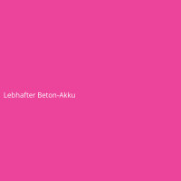 Lebhafter Beton-Akku