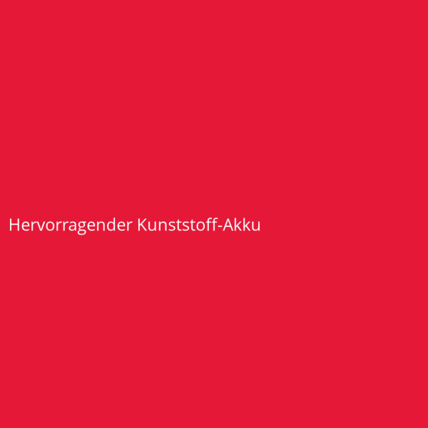 Hervorragender Kunststoff-Akku
