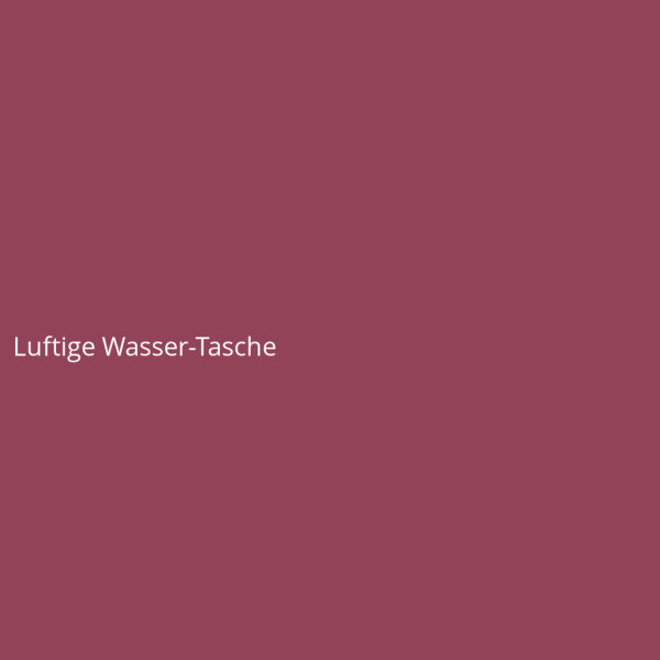 Luftige Wasser-Tasche