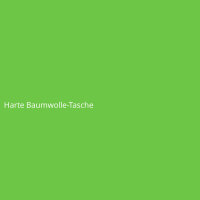 Harte Baumwolle-Tasche