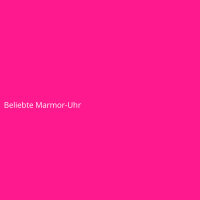 Beliebte Marmor-Uhr